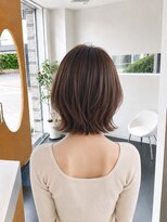ビーアップヘアー(be:up hair)&nbsp;小顔見え◎くくれるレイヤーボブ