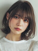 プラスリブ(Plus Lib) レイヤーボブ×ナチュラルブラウン