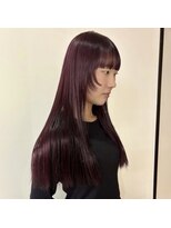 ニコ シモノセキ(NIKO Shimonoseki)&nbsp;【NIKO】 ダブルカラー/暖色カラー／ワインレッド