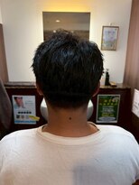 ケースタイル ヘアスタジオ 神保町店(K STYLE HAIR STUDIO)&nbsp;ツーブロック/アップバングショート/バーバースタイル/メンズ