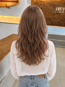 アース 熊本光の森店(HAIR&MAKE EARTH) ミルクティーロング