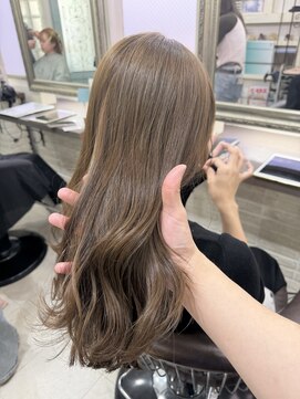 ヘアーアンドメイク シークタチカワ 立川店(Hair&Make Seek) 【古澤】暖色履歴からできる？ブリーチなし オリーブベージュ