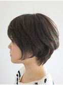 カーリーショートボブ