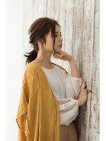 ティファ 自由が丘店(Tiffa)&nbsp;後れ毛、透け感たっぷりふんわりアレンジ