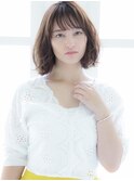 ナチュラルゆるふわボブ