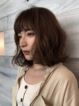 マグサロンギャラリー(Mag salon gallery) ココアブラウン／20代30代/大人可愛い/ブリーチなし