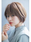 【Rire-リル銀座-】美シルエットエアリーショートボブ