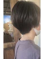 フランジェッタヘアー(Frangetta hair) マッシュショート