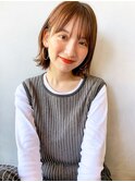 【unami】外ハネ×ぱつっとボブ 澤田杏奈