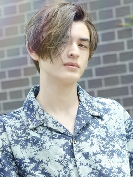 リップス 表参道店(LIPPS) ミディアムスパイラル×かき上げヘア