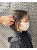 切りっぱなしボブ