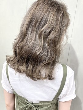 セシルヘアー(CECIL hair) CECIL 下北沢　ハイライトグレージュ×韓国ヘア