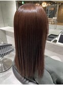 新髪質改善×トリートメント×レッドブラウン×艶髪