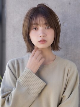 エインアンリー 表参道(AIN.ANLY.) 大人おしゃれ前髪あり外ハネボブ20代30代【AIN.表参道】川原大地