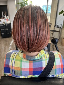 スリースター(THREE STAR) 【THREE STAR】チェリーピンクバレイヤージュ