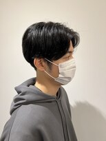 リリアーナ(LILIANA)&nbsp;【LILIANA】癖を活かしたセンターパート　池袋　メンズ