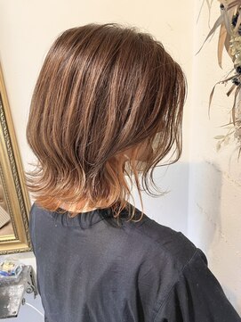 ラボリア(LABO li'a) インナーカラー　オレンジ