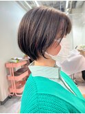 ショートボブ/ミニボブ/マッシュ/切りっぱなし/柏駅