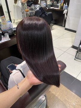 ゼスト フィーノ(ZEST fino) 【ZEST立川 橋本姫奈】髪質改善×ダークカカオブラウン