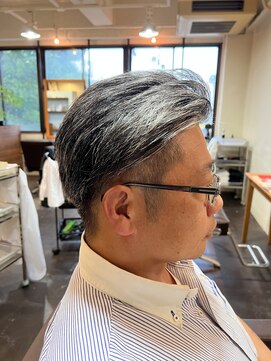 スープレックス ヘアーデザイン(SOUPREX HAIR DESIGN) 大人ダンディのツーブロックリバーススタイル！20代 30代 40代