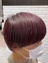 イメージア たまプラーザ店(IMAGE A) Purple Color/赤紫髪＠30代40代50代60代