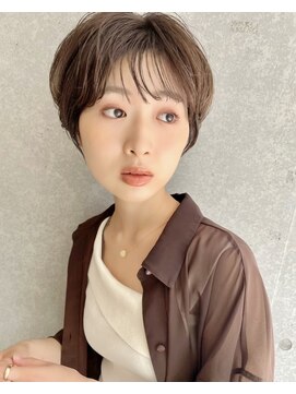 アッシュ 都立大学店(Ash) 大人ショート/ヘルシーレイヤー/似合わせカット/艶髪[都立大学]