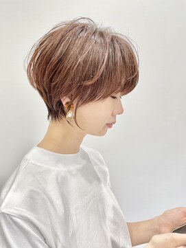 ラポール 南流山店(RAPPOR) マニッシュショート×ハイトーンカラー/ニュアンスカラー