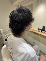 ジュエ(jouer)&nbsp;前上がりウルフツイストスパイラルパーマ