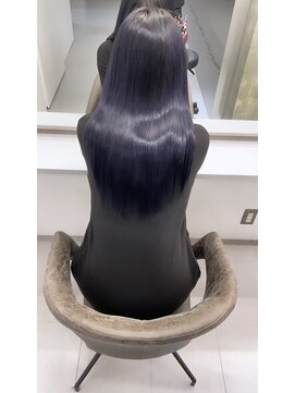 キング 枚方店(K!ng) 【枚方、高槻、梅田】髪質改善パープルブラック