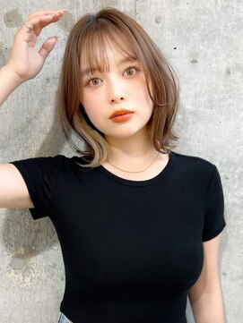 シー バイ ロンド 新宿(Sea by Lond) 韓国風外はねスタイル