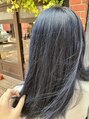 オーブ ヘアー アトリエ 長崎店(AUBE HAIR atelier)&nbsp;ブルーカラーでおしゃれに