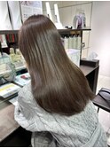 ブリーチなしカラー　ショコラベージュ【銀座/髪質改善】