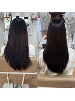 ハニー(HONEY)&nbsp;髪が巻けるストレートパーマ【プレミアム美髪矯正】