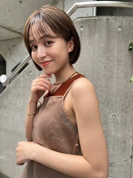 エディット トウキョウ(e.dit tokyo) 【MILK/MURIEL macoto】ボブ 透明感カラー