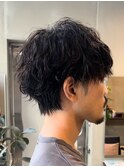 メンズカット/メンズパーマ/髪質改善/波巻きパーマ/阪急豊中