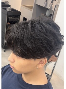 メンズフィール 東梅田店(MENS FEEL) 【標準】フェザーパーマ MENSFEEL東梅田店