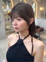 シーシンジュク 新宿南口(Sea shinjuku)&nbsp;韓国風前髪×レイヤーカット【新宿/前髪/レイヤーカット】