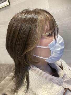 メゾン(MAISON) フェイスフレーミングカラー