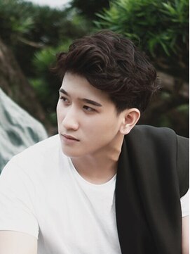 アトリエナガノ(atelier nagano) ツーブロック/メンズパーマ/ニュアンスパーマ/ブルージュ