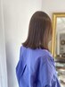 似合わせカット＋うるツヤカラー＋アロマヘッドマッサージ付き￥15400→￥14000