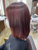 アローズ(arose)&nbsp;ストレートと同時に色味補充も！カラートリートメント