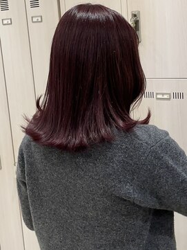 ザックラフィネ(ZACC raffine) チェリーレッド/ワインレッド/アプリコットオレンジ/外ハネボブ