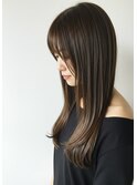 30代40代50代髪質改善縮毛矯正酸性ストレートオリーブブラウン