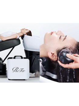 頭皮や髪のボリューム感、ハリコシが気になる方にぜひ！［RefaウルトラファインバブルVEENA］を導入☆