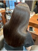 【feliceMICHI 石井あすか】艶髪 アッシュブラウン 髪質改善 
