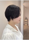 縮毛矯正/ハイライトカラー/ハンサムショート/#7
