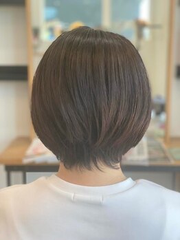 リッチ(RICCI)の写真/あなたの雰囲気に似合う大人可愛いショートヘアをご提案☆伸びても扱いやすい、再現性の高いカットが人気。