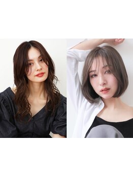 【豊川/カラー専門】ダメージレスに色を楽しむ白髪ぼかしが大人気◎さりげないハイライトでおしゃれに♪