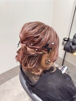 モナルダ(Monarda)&nbsp;10代20代30代/ヘアセット/結婚式/パーティ【岡山】