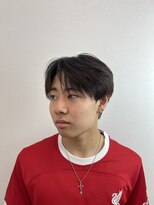 ステージ(STAGE)&nbsp;ダウンパーマ　ニュアンスパーマ　センターパート